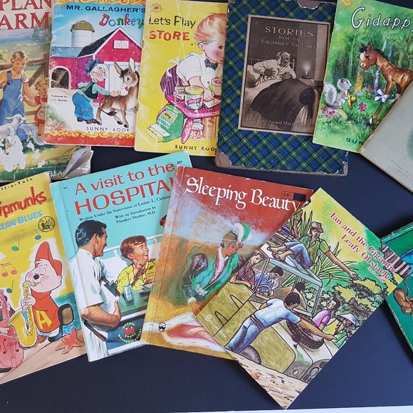 Children's Book Lot Vintage & Antique - Picture 1 of 8